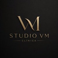 Logo do Studio VM, clínica atendida pela Sovrana